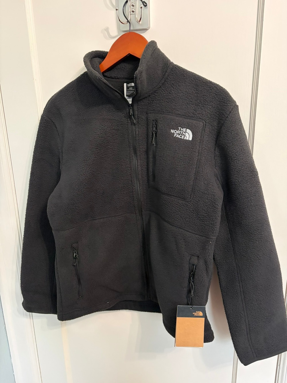 The North Face Women's Yumiori Full Zip Fleece Jacket TNF Black Medium NWT